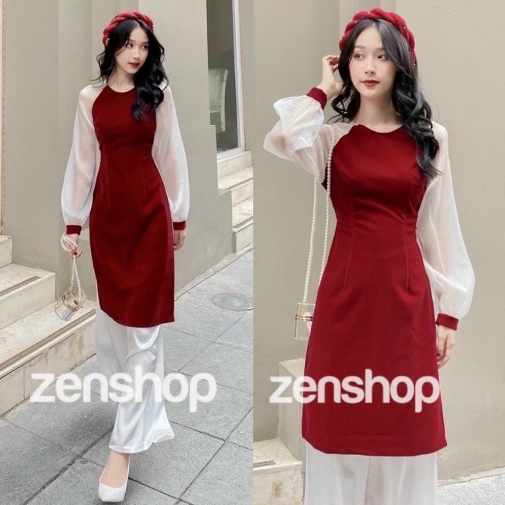 Sét Đồ Bộ Nữ Chất Liệu Nhung Áo Dài Tay Voan Kèm Quần Dài Ống Rộng Thiết Kế Sang Chảnh Đi Làm Công Sở, Dạ Hội Và Du Lịch