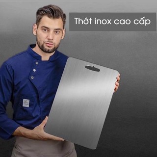 [SỈ- TUYỂN ĐL] Thớt Inox Cường Lực 304 - KHÁNG KHUẨN KHỬ MÙI - CHỐNG ẨM MỐC - KHÔNG HAN GỈ - DỄ VỆ SINH