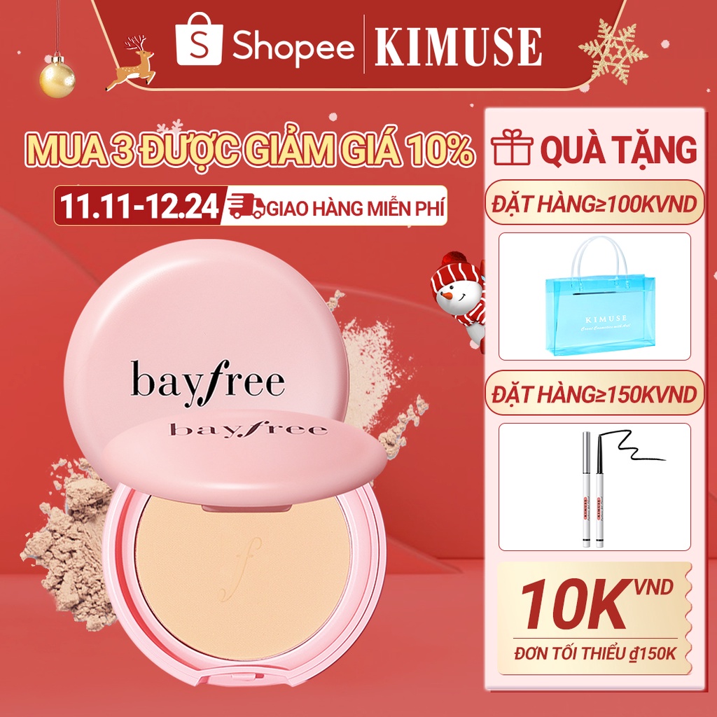 Phấn Phủ Bayfree Giữ Cố Định Lớp Trang Điểm Không Tì Vết 50g