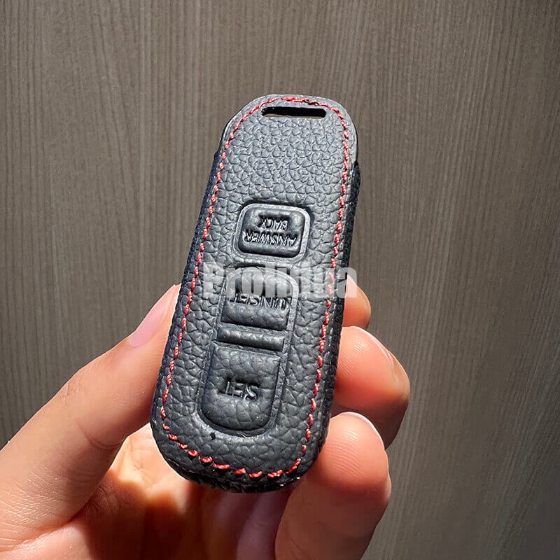 Vỏ Bọc Chìa Khóa Điều Khiển 3 Nút Bằng Da Cho Xe Máy Honda Scoopy Vario PCX Monkey 125 Monyet 125 Motor