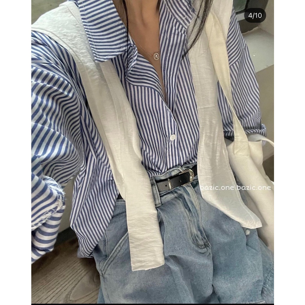 Áo Sơ mi nữ dài tay FIINTASY ENT.666 phong cách Ulzzang Unisex - Made by Fiin