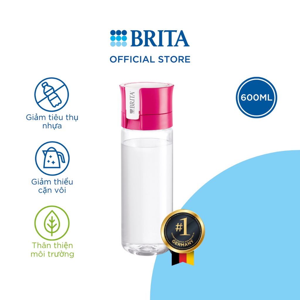 Bình lọc nước BRITA Vital - 600ml (có sẵn 1 đĩa lọc Microdisc)