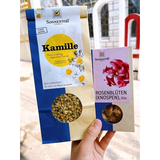 Trà nụ hoa hồng hữu cơ SonnentoR