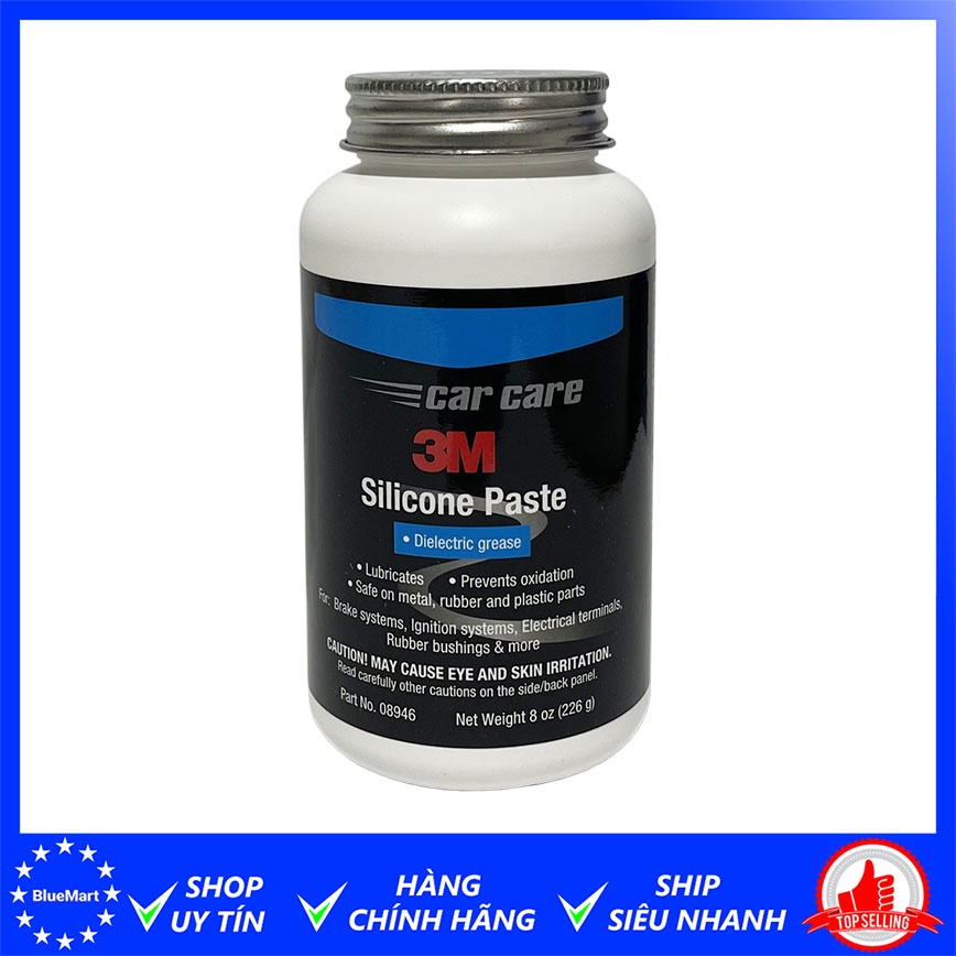 Mỡ silicon 3M 08946 bôi trơn cao su ắc phanh, cuppen. Silicone Paste