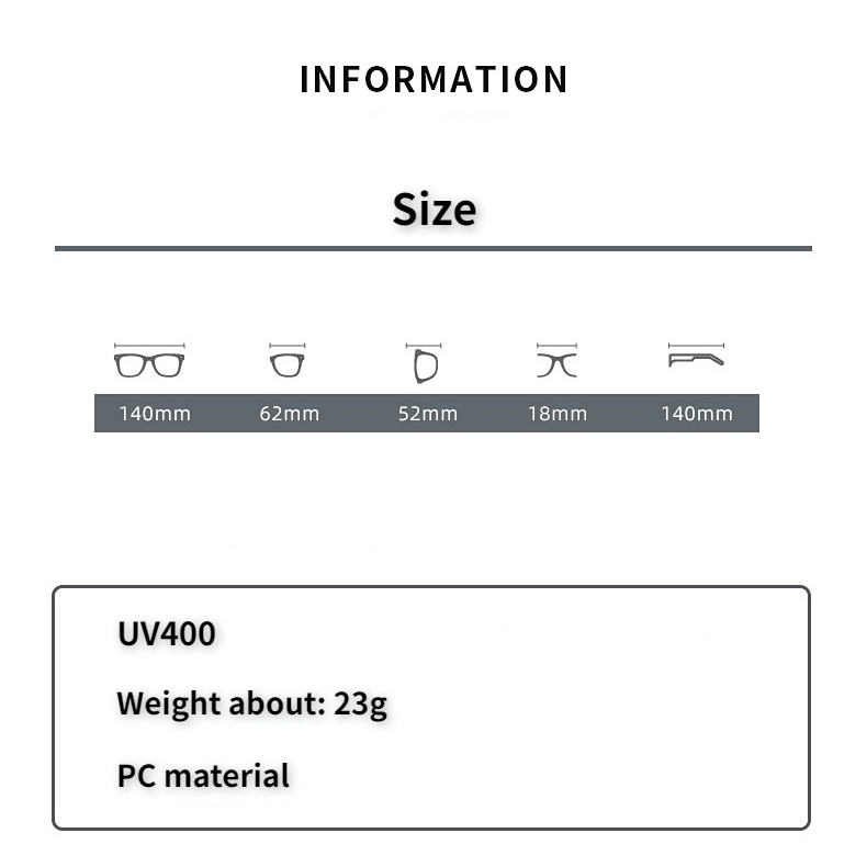Kính Mát Thời Trang Hàn Quốc Chống Tia UV400