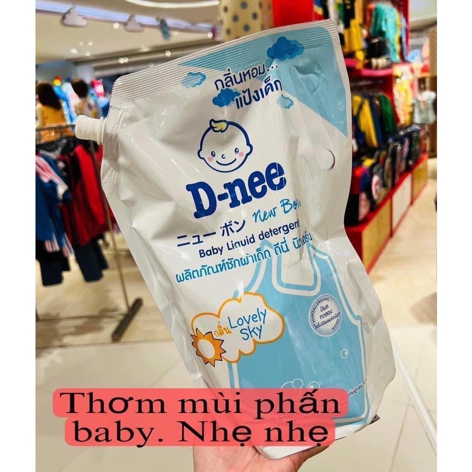 Nước Giặt Dnee - Hàng Nội Địa Thái Lan Chính Hãng - Hương Thơm Bền Lâu