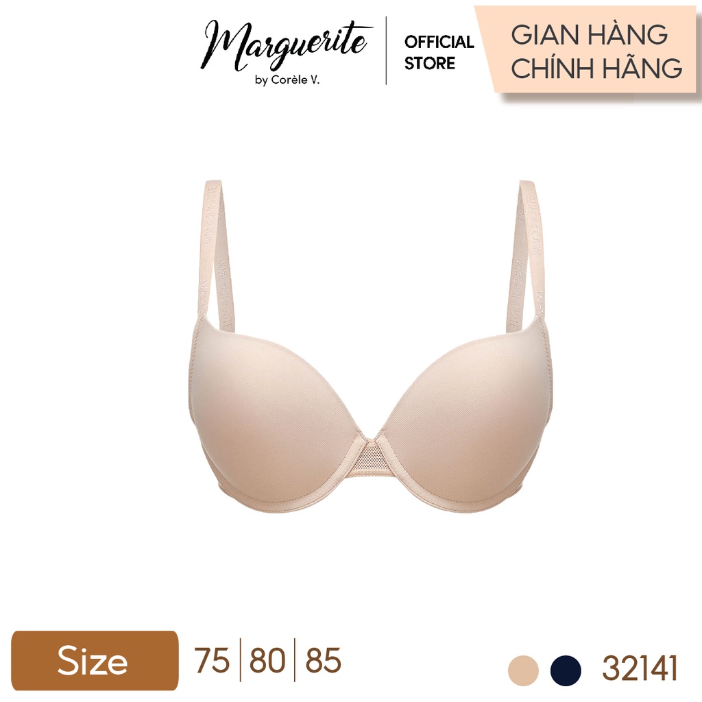 Áo lót nâng vừa có gọng phối ren hiện đại 32141 - Marguerite by Corèle Pháp