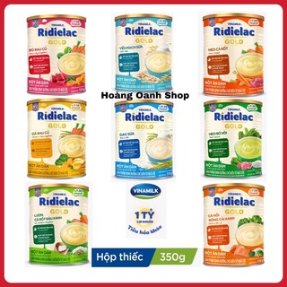 Bột ăn dặm RiDIELAC Vinamilk đủ vị (hộp giấy 200g - hộp thiếc 350g)/ Bột ăn dặm/ Ridielac Gold