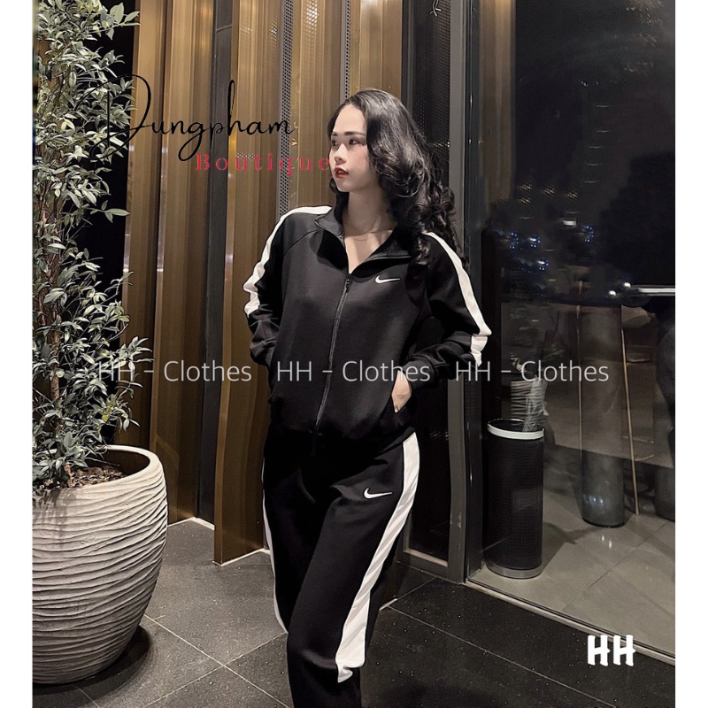 Bộ thể thao Ni.ke logo thêu chất umi cực đẹp