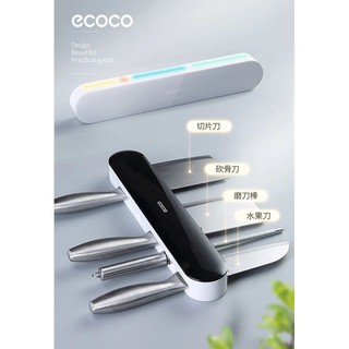 Kệ để dao thớt có ngăn để đũa thìa móc cheo môi ecoco E2027