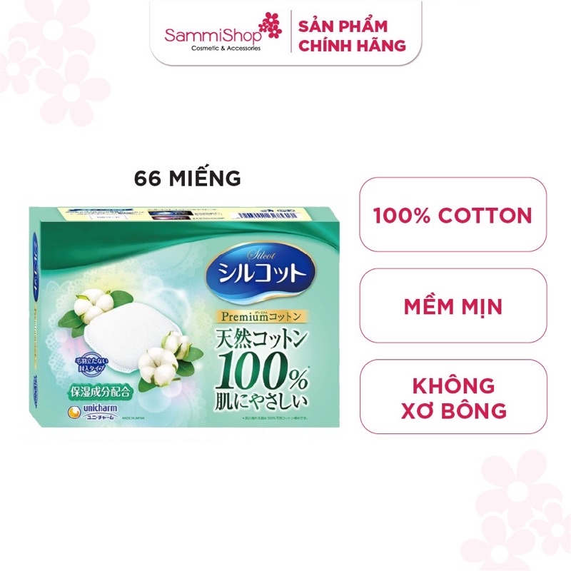 Bông tẩy trang silcot