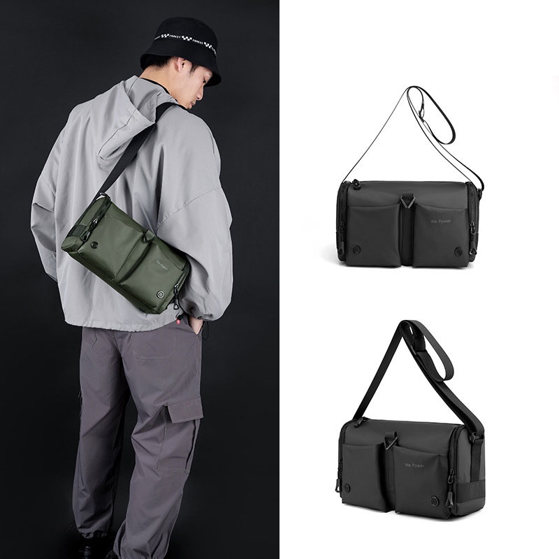 Túi Đeo Chéo Thể Thao Cỡ Lớn Bằng nylon Thời Trang Cho Nam