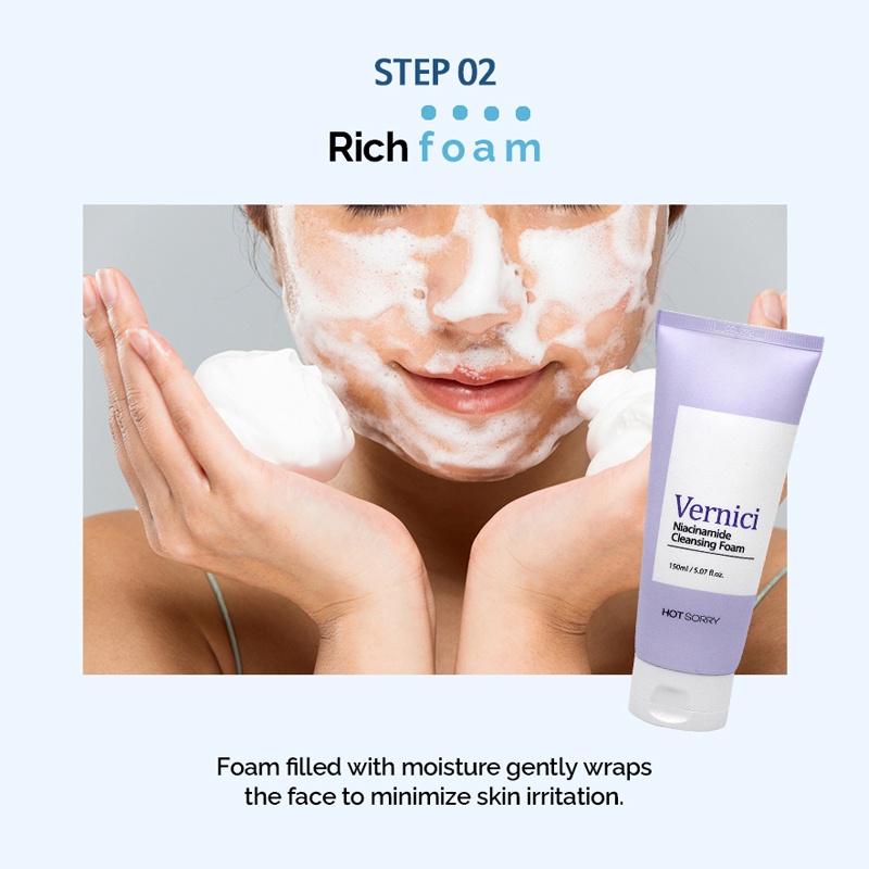 Sữa Rửa Mặt Tạo Bọt Vernici 150Ml