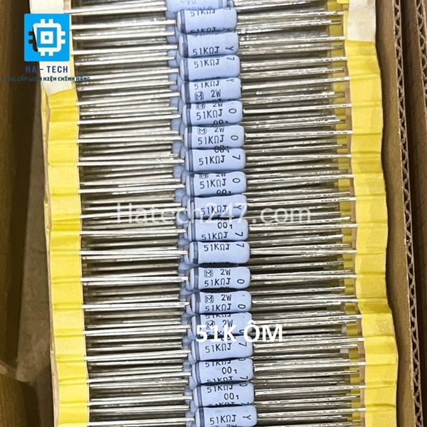 Điện trở cắm 2W 51K mới chính hãng Panasonic