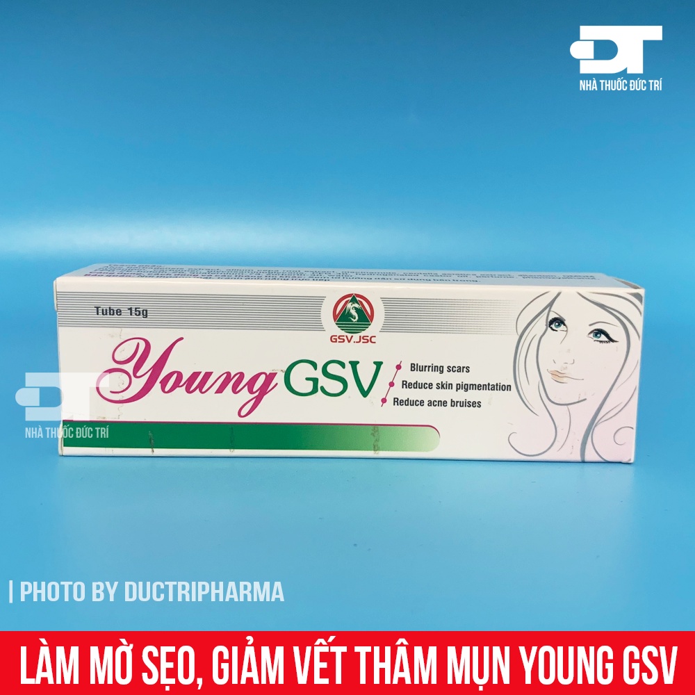 Young GSV - Làm mờ sẹo, giảm vết thâm mụn 15g