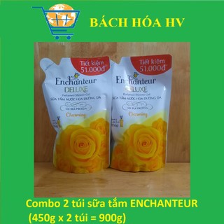 Combo 2 túi sữa tắm enchanteur 450g/túi - bach hoa hv