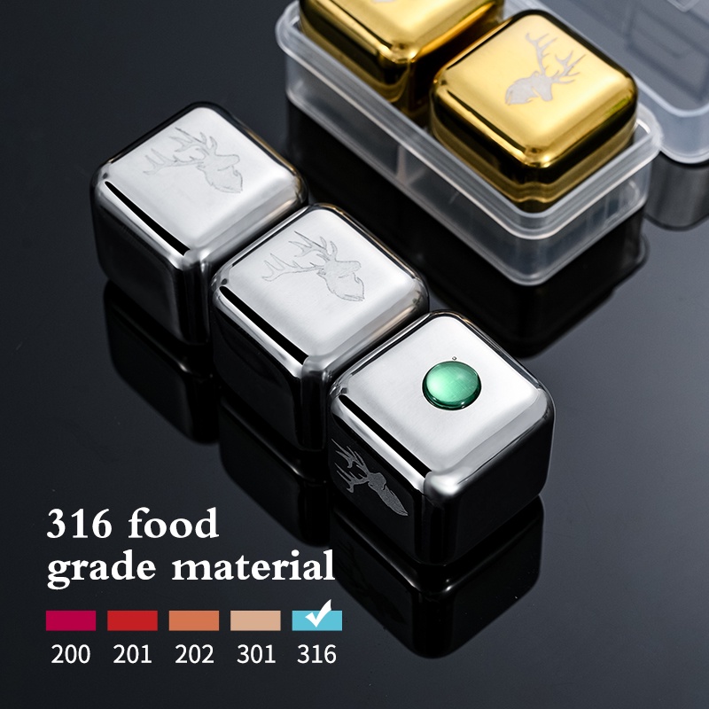 Khuôn đá viên KATELV thép không gỉ 316 cao cấp tiện lợi