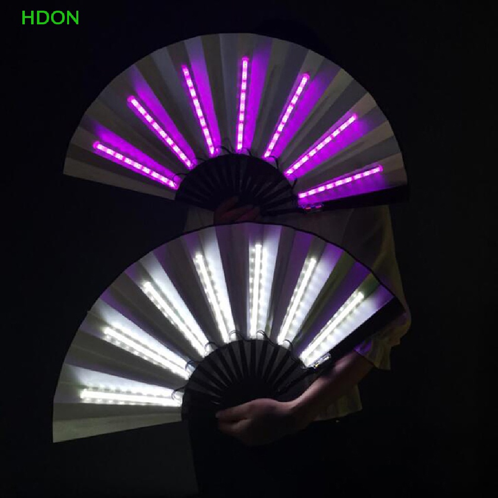 Quạt Có Đèn LED Phát Sáng Trang Trí Tiệc Sinh Nhật