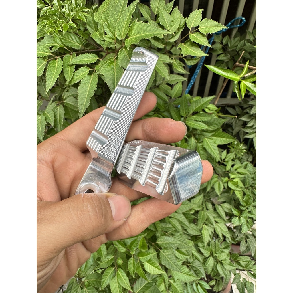 GÁC CHÂN NHÔM WAVE, GÁC CHÂN NHÔM CNC MẪU NHẬT VARIO AIR BLADE VISION WAVE FUTURE ĐỒ CHƠI XE MÁY