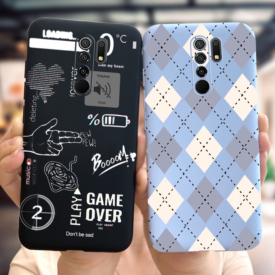 Ốp Điện Thoại Dẻo Họa Tiết Hoạt Hình Chú Bò Sữa Dễ Thương Cho Xiaomi Redmi 9 Xiomi Redmi 9 Redmi9 Prime