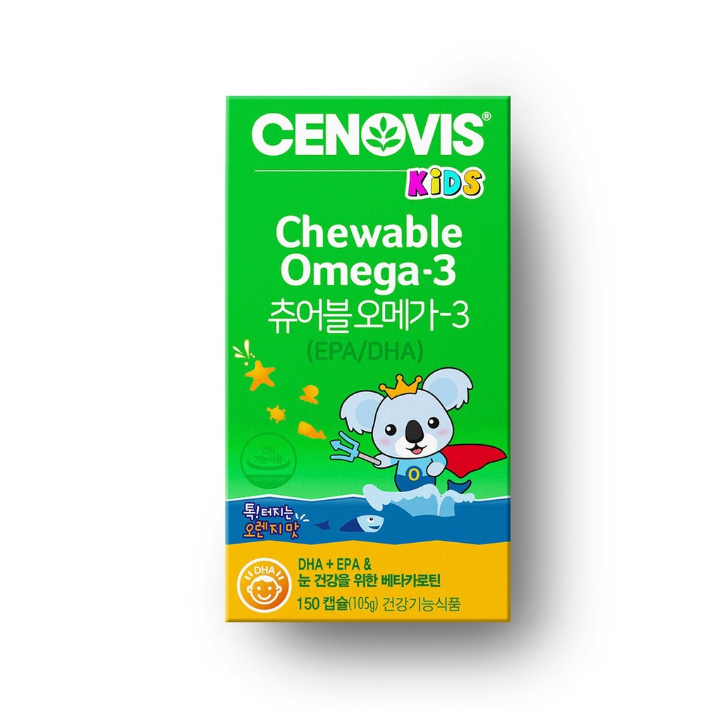 Kẹo dẻo bổ sung Omega 3 Cenovis Kids 150 viên