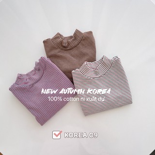 SET 3 ÁO GIỮ NHIỆT KẺ HÀN CHO BÉ