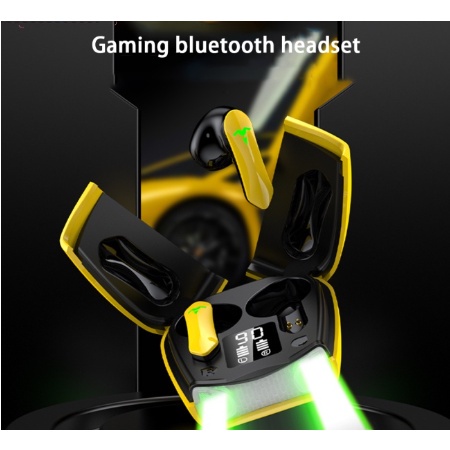 Tai Nghe Gaming Bluetooth R05/R06 - Kiểu Dáng Đẹp, Hiển Thị % Pin Led, Độ Trễ Âm Thấp - Bảo Hành 6 Tháng