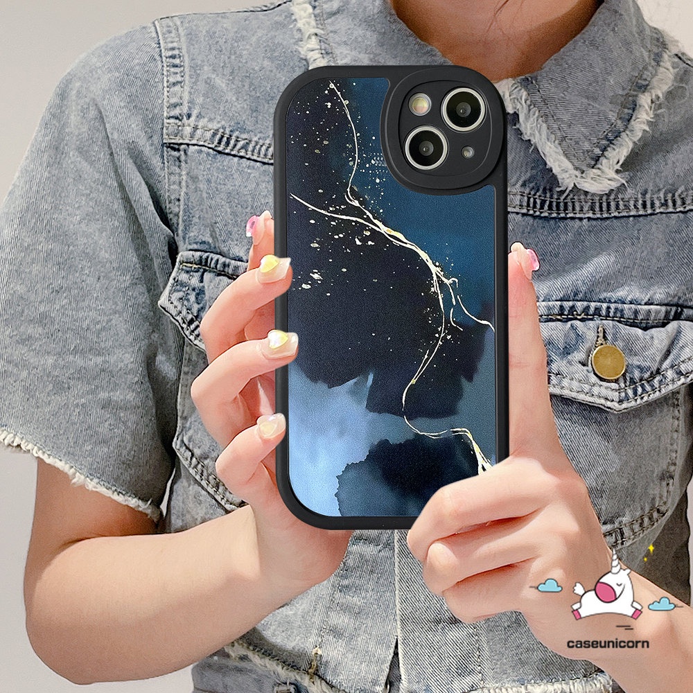 Ốp Điện Thoại Tpu Mềm Chống Sốc Màu Nước Cho iPhone 11 13 12 14 Pro Max 6 6s 7 8 Plus XR X XS Max SE 2020