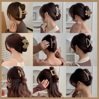 Kẹp Tóc Cà Phê Màu Cà Phê Phong Cách Hàn Quốc Cá Tính