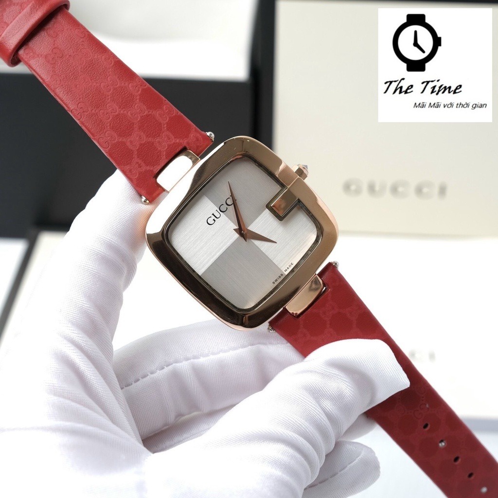 Đồng Hồ Nữ GU.C.C.I Dây Da - Size 35mm
