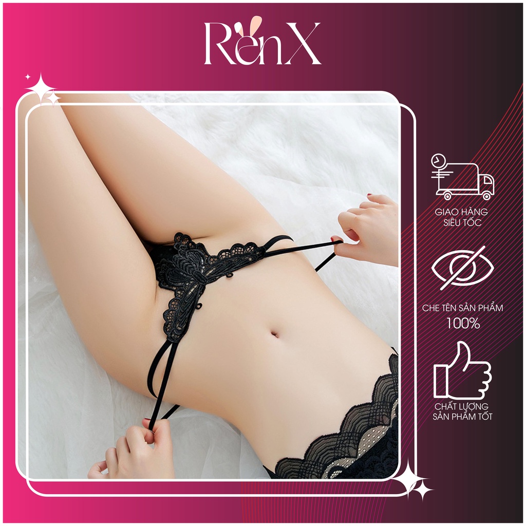 Quần Lót Ren Lọt Khe Hình Bướm Sexy Gợi Cảm - RenX - Q2002