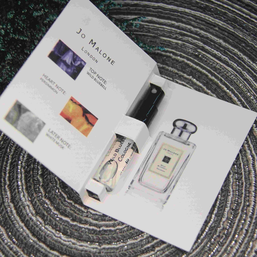 Nước hoa mini Jo Malone Wild Bluebell 2ml nhỏ nữ nam Hương thơm