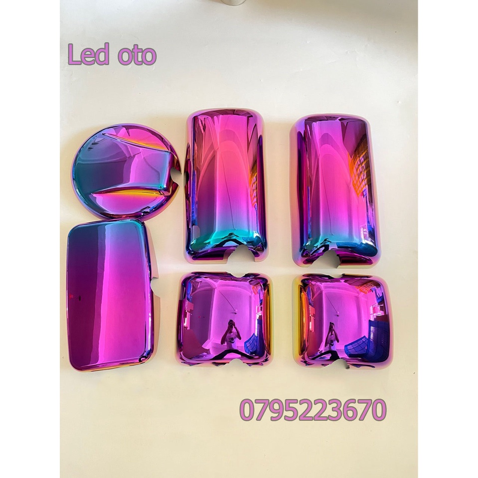 Ốp gương cho xe tải Hino và Isuzu nhựa ABS mạ TiTan