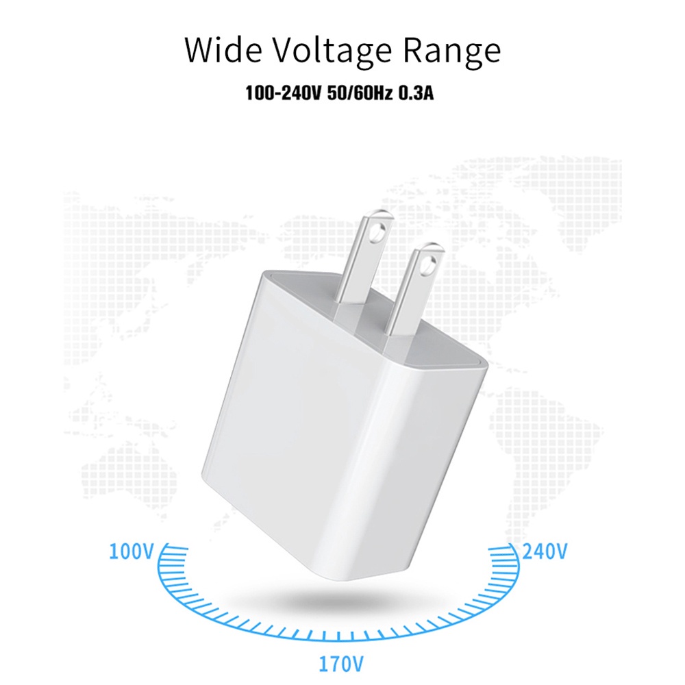 Bộ sạc dự phòng VIRWIR 18650 2 khe USB thích hợp cho AAA/ AAA