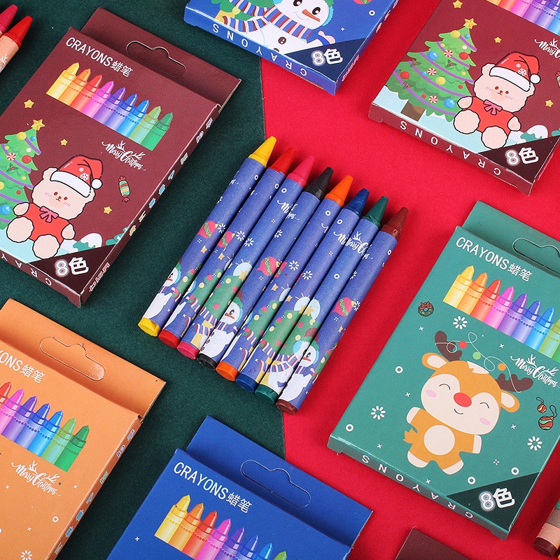 Bút màu sáp noel quà tặng giáng sinh