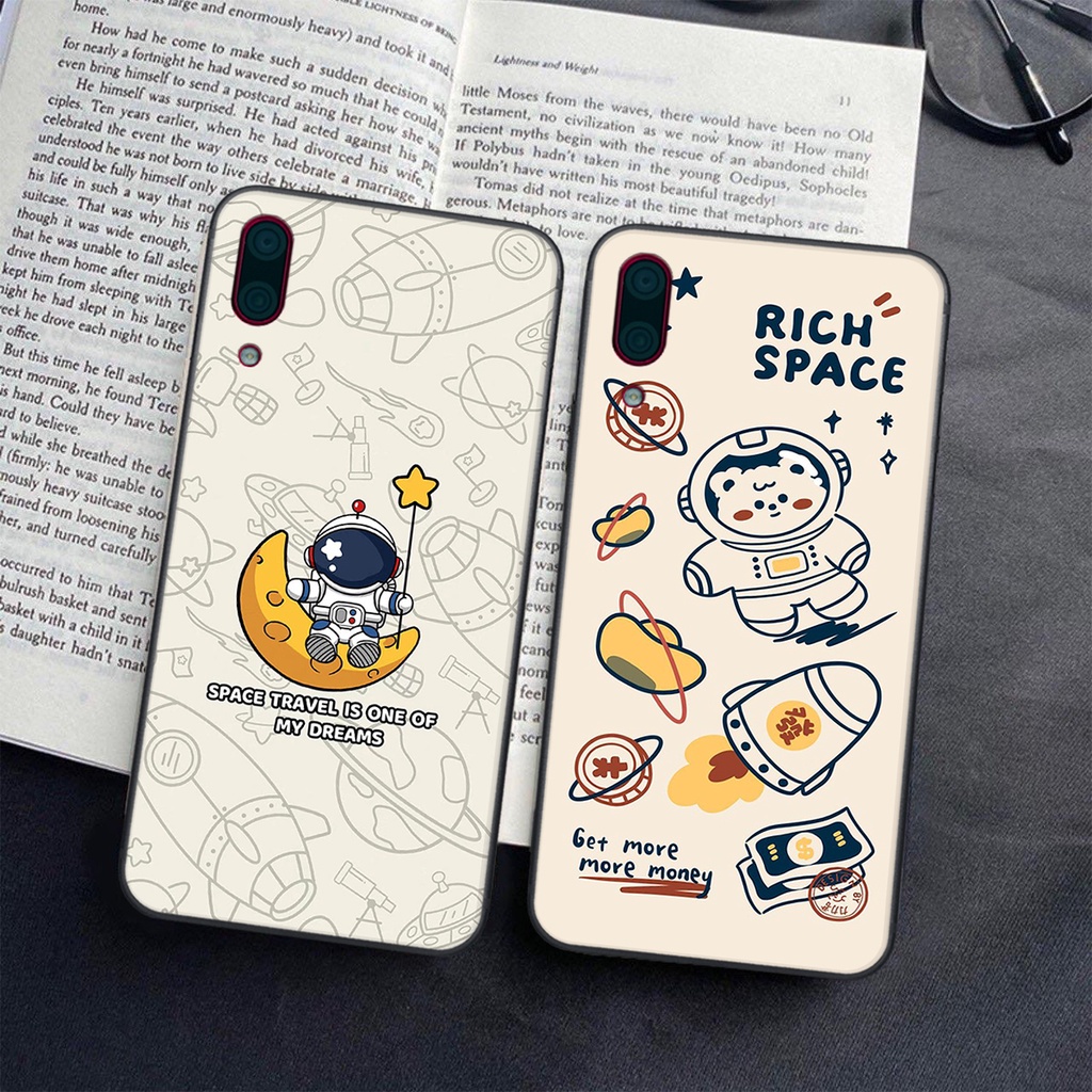Ốp lưng Huawei Y9 PRO 2019 in hình tom&amp;jerry , con vịt , vũ trụ SIÊU CUTE
