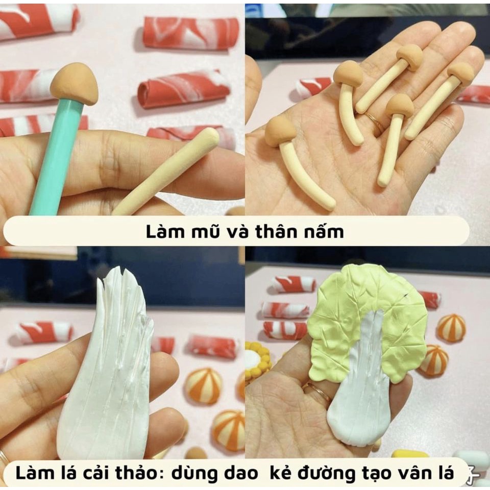 Đất sét tự khô 24 màu