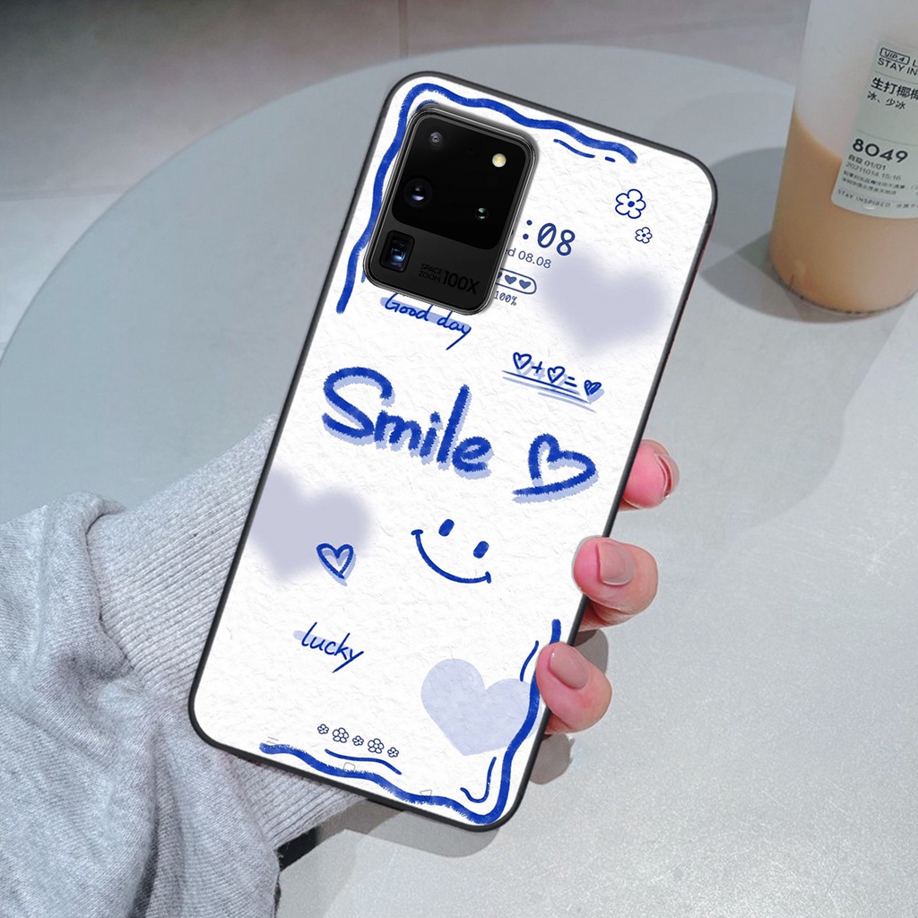 Ốp Samsung S20 Ultra in hình gấu vịt caro nhiều màu sắc ngộ nghĩnh dễ thương