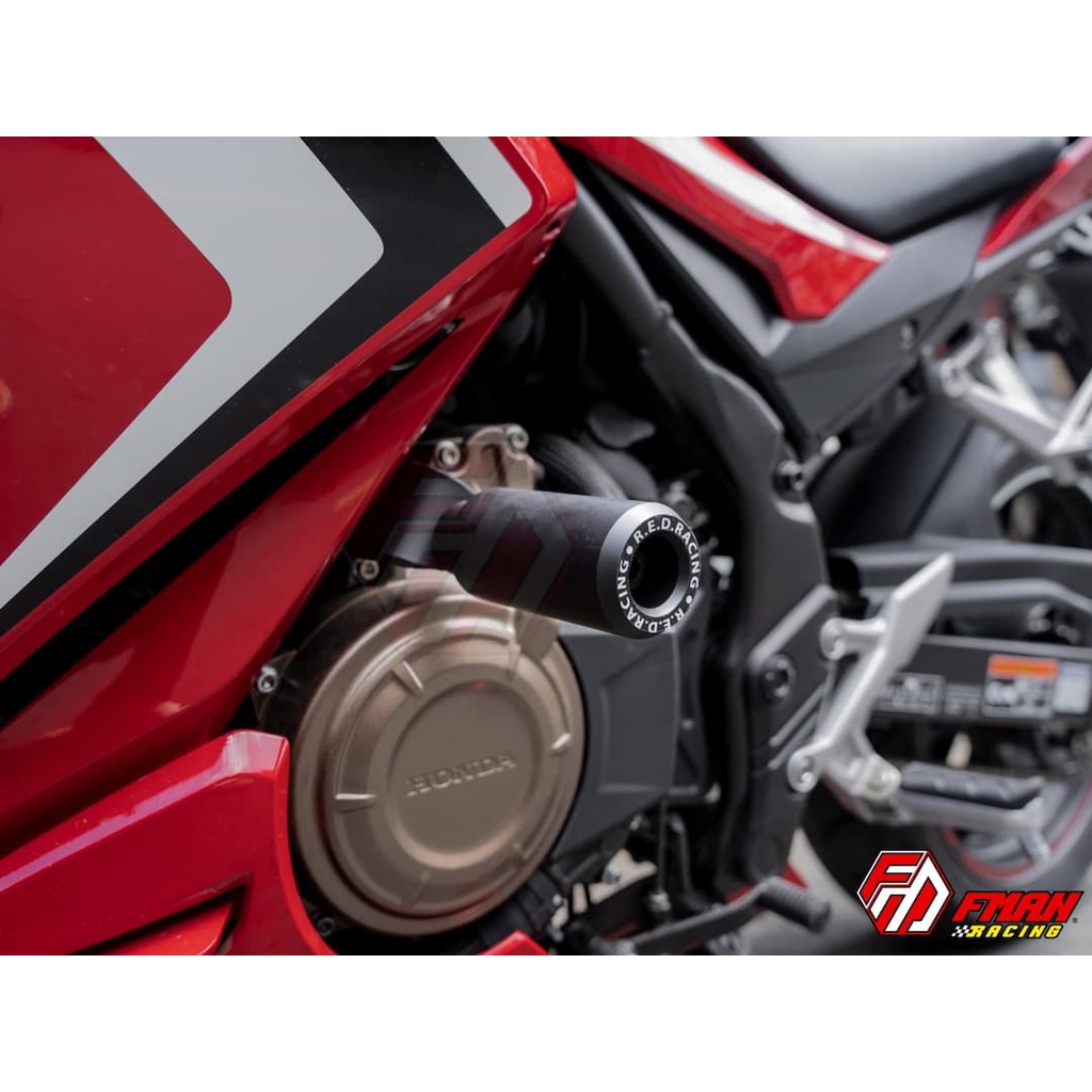 CHỐNG ĐỔ SƯỜN 2 ĐIỂM RED CBR500R CHÍNH HÃNG