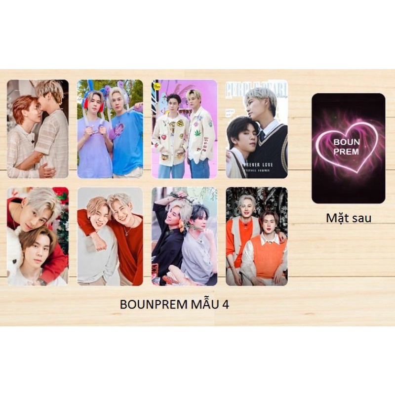 Set 8 ảnh bo góc BoyLove CP Bournpem idol Thái