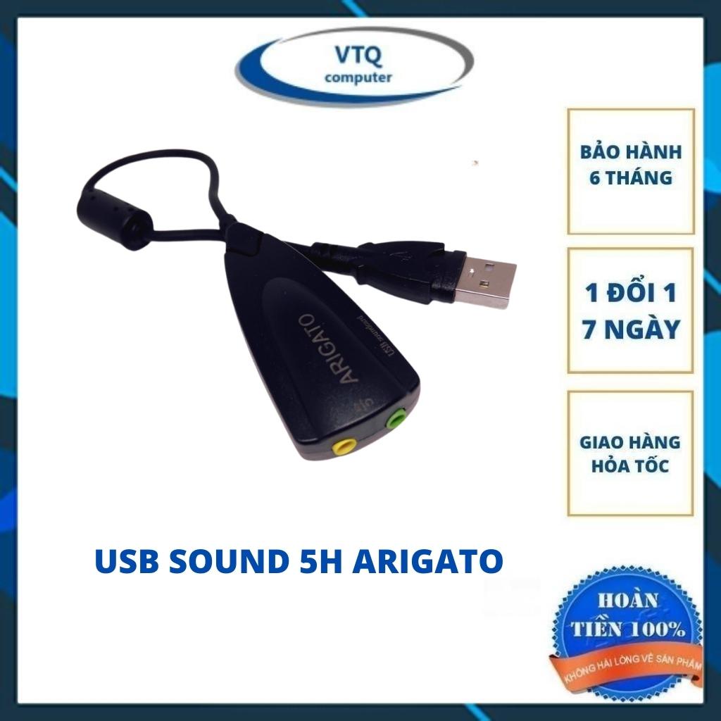 Usb soud 5h. chuyển từ usb ra tai nghe,loa giá tốt,bảo hành 6 tháng.shopphukienvtq