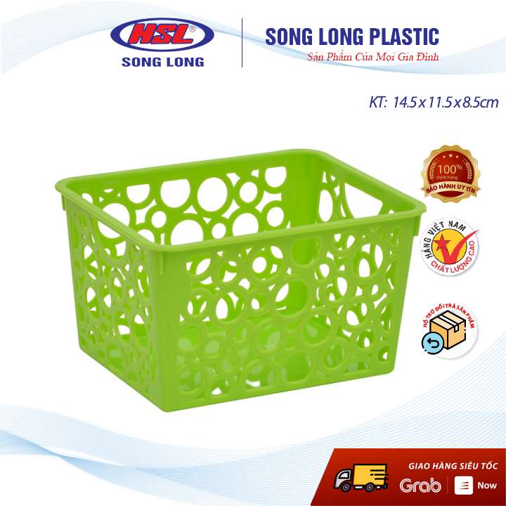 Khay nhựa đựng đồ đa năng Hàn Quốc - size bé- lớn - Song Long