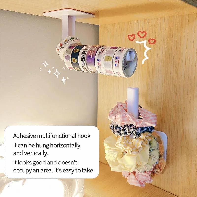 Y&amp;X 1 Móc Treo Đồ Dán Tường Không Để Lại Dấu Tiện Dụng