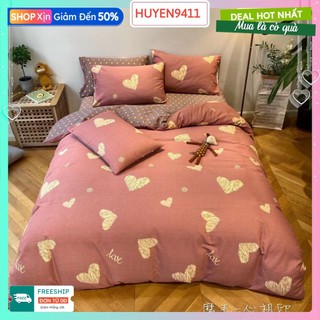 [rẻ nhất hcm]Ga giường bo chun,kích thước giường đơn[1mx2m,1m2x2m,1m4x2m,1m6x2m]mẫu tim xước