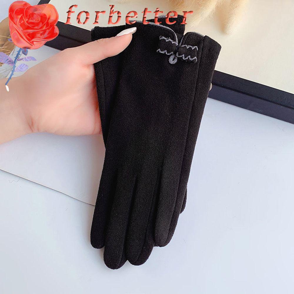 Găng Tay Hở Ngón Giữ Ấm Thoáng Khí Màu Sắc Trơn Dành Cho Nữ