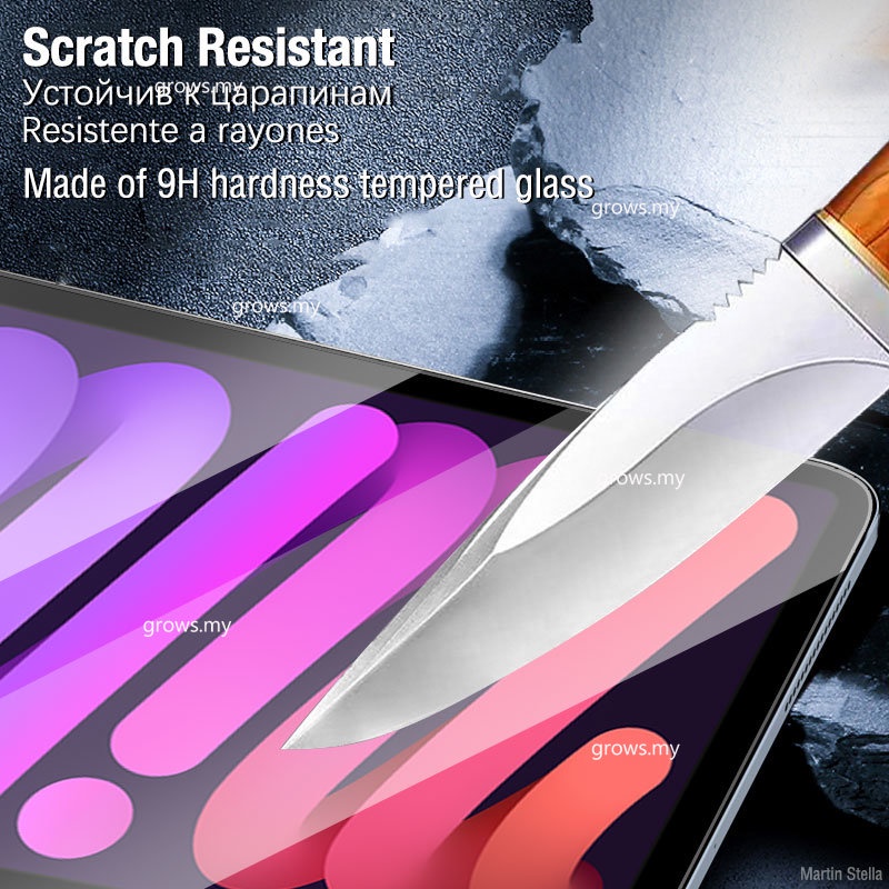 Kính Cường Lực Bảo Vệ Màn Hình Cho Ipad Mini 6 2021 8.3 10th 9th 9 5 Pro 11 12.9 Ipad Air 4 3 2 2020 10.2 8 8th 6th