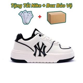 Giày MLB Chunky Liner New York Yankees Giày Thể Thao Nam Nữ MLB NY Đủ 3 Màu Đế Tăng Chiều Cao 5cm