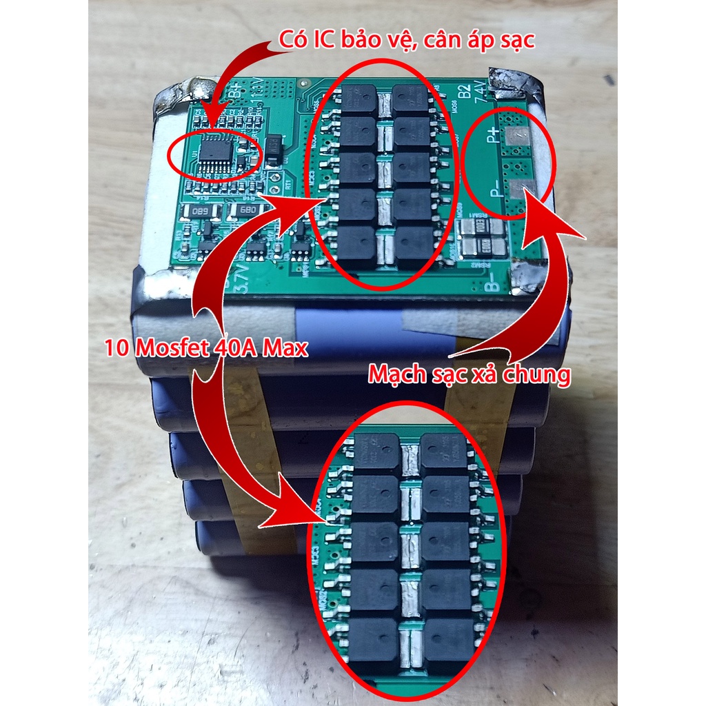 Bình ắc quy xe máy Lithium