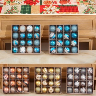 Plastic Tree Balls Shatterproof Xmas Balls Accessories Christmas Decorations