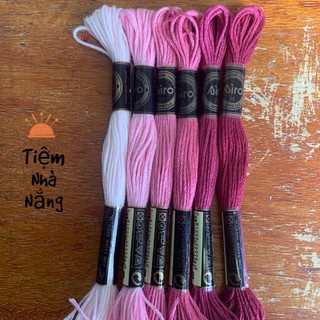 Set Chỉ Airo Tone Hồng Đỏ